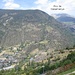  von der andern Talseite: Hang Sonnenseite Abstieg von Coll d'Ordino nach les Bons