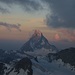 Morgenrot am Matterhorn