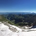 Blick vom Blau Schnee in den Alpstein
