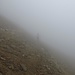 Aufstieg durch den Nebel