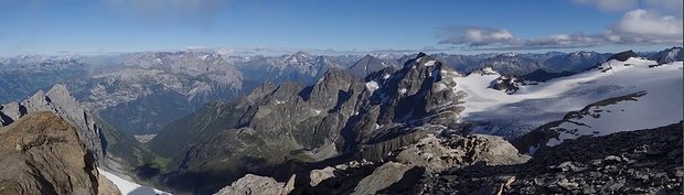 Panorama Schlossberg Ostgipfel