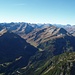 Blick nach SW über die Lechtaler ins Lechquellengebirge