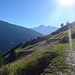 l'arrivo a Fantelle