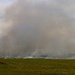 In Südrussland werden die abgeernteten Felder angezündet um durch die Asche wieder Nährstoffe zurück in die Felder zu bringen. 