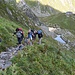 Pfad gen Pass Diesrut führt über den Ausläufer des Muot la Greina