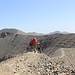 Il gigantesco e affascinante crinale che si percorrere per arrivare alla cima del M'Goun