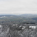 Ausblick vom Burghorn (859 m) nach Norden auf Ober- und Unterehrendingen