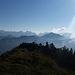 Einmalige Karwendelschau vom Gipfel