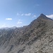 Der Aufstiegsgrat und Gipfel des Pic de Foréant.