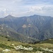 dal Monte Covreto verso il Monte Paglione : Monte Tamaro e Monte Gradiccioli