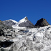 Eindrücklich: Adlerhorn über den Gletscherbrüchen