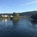 die Fridolinsinsel im Rhein