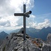 Interessantes Gipfelkreuz auf dem Dent de Ruth