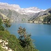 Blick vom Lac d'Emosson zum Mont Ruan