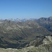 Hinteres Silbertal; am Horizont rechts der Hohe Riffler mit Neuschnee; links Lechtaler Alpen