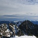 Blick von der Cima Tombea zum Monte Caplione