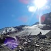 der westseitige Rest des Ochsentaler Gletschers im Rückblick