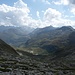 Ausblick von der Fellilücke zum Oberalppass und zum Alpenhauptkamm