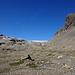 Anmarsch zur Zunge des Glacier de Tsanfleuron an einem traumhaften Morgen