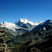 Weisshorn (4506m) vom Gipfel der Turtmnnspitze (3080m)