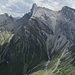 Etlerkopf mit dem kuriosen Elefantenrücken und das bekannte Gipfelpaar Wetterspitze und Feuerspitze