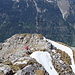Schwarzhanskarspitze(Gipfel); das GK steht etwas tiefer