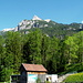 Mahdspitze und Schwarzhanskarspitze von Forchach aus
