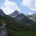 Hüttenweg mit Falschkogel(2387m)
