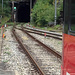 Durch den Weissensteintunnel in nur 4 Minuten zurück nach Oberdorf. Hoffentlich steht bei der von der Stilllegung bedrohten Strecke das Signal noch lange auf grün.