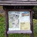 Pannelli con indicazioni:
Frasco - Capanna Efra  03:40 T2
Efra - Rifugio Costa - Frasco 03:35 T3/T4 (VaV Via Alta Verzasca)