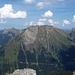 Das äusserst steile Rotwand-Pfeilspitze-Massiv