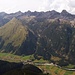 Hornbachkette,der spitze Grasberg links ist der Heuberg,der Gipfel heißt Pfeiler(2206)