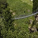 Die Hängebrücke oberhalb Vent bietet einen Übergang über die Rofenache nach Rofen