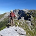 Auf dem Geisshorn-Gipfel
Dahinter Saaser Calanda und Rätschenhorn