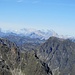 Im Westen das Rätikon mit unserem Gipfelziel vom Vortag<br /><br />[tour112742 Auf dem Schmugglerpfad mit Abstecher auf den Riedchopf (2552 m)]