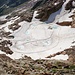 Sicht auf Gletscherseeli vom Grat