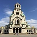 die Alexander-Newski-Kathedrale frontal