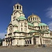 die Alexander-Newski-Kathedrale von der Seite
