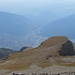 Der südliche Felsberger-Calanda-Gipfelaufbau, unten Chur