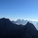 Wörner ganz links, daneben die Tiefkarspitze und das Who is Who der nördliche Karwendelkette. 