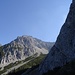 Blick zur Tiefkarspitze mit dem Predigtstuhl darunter