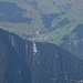 Tiefblick ins Val Lumnezia; hier Lumbrein