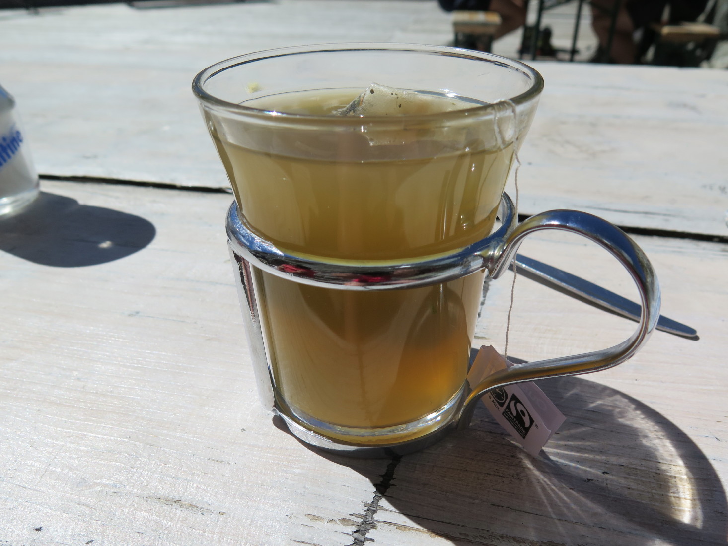 Trübes Wasser in der Hütte Fotos