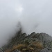 la cresta dalla vetta 