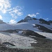 kurz vor dem Vermuntgletscher (wo sich eben ein Bergführer mit zwei Gipfelaspiranten aufmachen zur Dreiländerspitze)