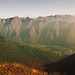 Panoramica sulle vette della Val Grande e la pianura sottostante.