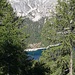 Fra gli alberi, eccola...la "mia" spiaggia!  
