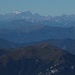  in primo piano il monte Calbiga - Tremezzo e Crocione in terzo piano da destra il monte Tamaro - Gradiccioli e Lema situati in canton Ticino