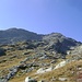 Il vallone di discesa dal Giezza.