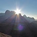 über dem Zwölfer geht die Sonne auf